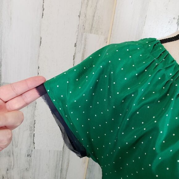 Allihop Polka Dot Retro Dress Sz XS - Picture 2 of 9